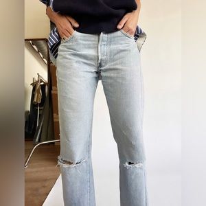 Levi Wedgie boot cut jeans